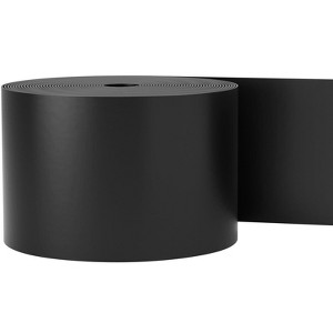 Angel Sar Landscape Edging 60ft x 10in, Recycled HDPE Coiled Garden Border, Flexible Lawn Edging for Yard, Garden, Flower Beds, Black - 1 of 4