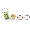 Cuppow Mason Jar Divider Cup Bento, Wide Mouth, Reusable, Food Storage, Ideal for Snacks, Lunch, and On-the-Go, Fits Standard Wide Mouth Mason Jars - 3 of 4