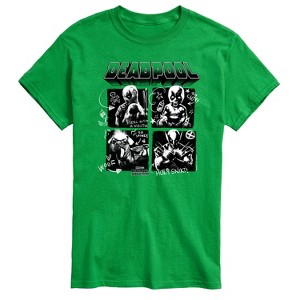 Men's - Marvel - Deadpool & Wolverine Character Grid Short Sleeve Graphic T-Shirt - 1 of 4