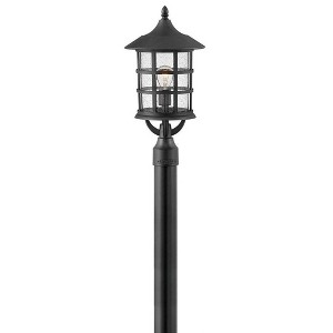 Hinkley Lighting Freeport Coastal Elements 1 - Light Post Light in  Textured Black - 1 of 1