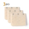 Allegra K Women's 3 Hook 3 Row Stretchy Bra Strap Extenders Hooks Bra Band - 2 of 4