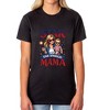 4th of July Women's T-Shirt Star Spangled Mama Patriotic Sparkler - 2 of 4