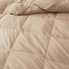 Peace Nest Light&All-Season Warmth White Goose Feather Down Comforter Duvet Dark Gray - 4 of 4