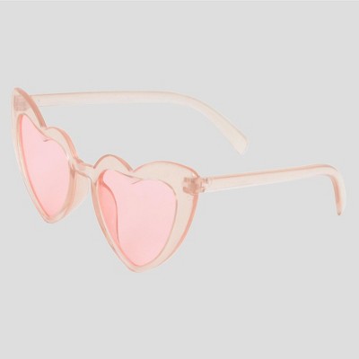 Anna-Kaci Active Women's Vibrant Heart-Shaped Fashion Sunglasses UV400 Protection