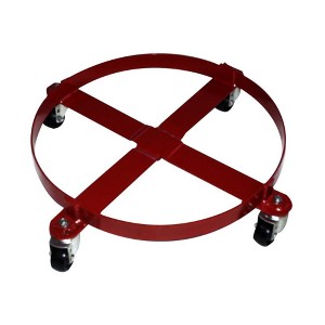 SNAP-LOC 500 lb 55 Gallon Drum Dolly with 24" Barrel Holder - 1 of 2