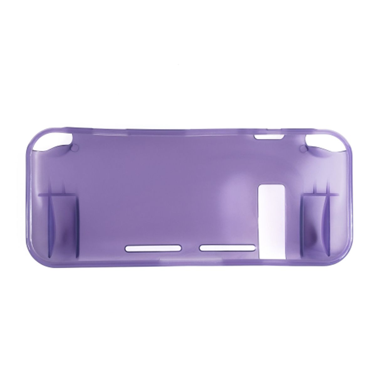Unique Bargains Nintendo Switch Transparent TPU Plastic Console Case Protector Cover Accessories Purple