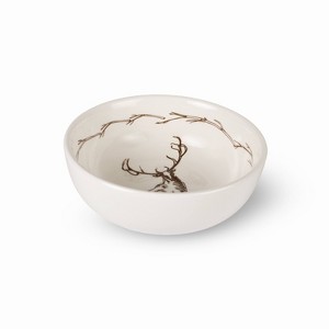 Ceramic Bowls Deer - Bullseye's Playground™ - 1 of 2