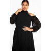 Women's Plus Size Promise Maxi Dress - black | CITY CHIC - 2 of 4