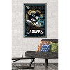 Trends International NFL Jacksonville Jaguars - Neon Helmet 23 Framed Wall Poster Prints - 2 of 4