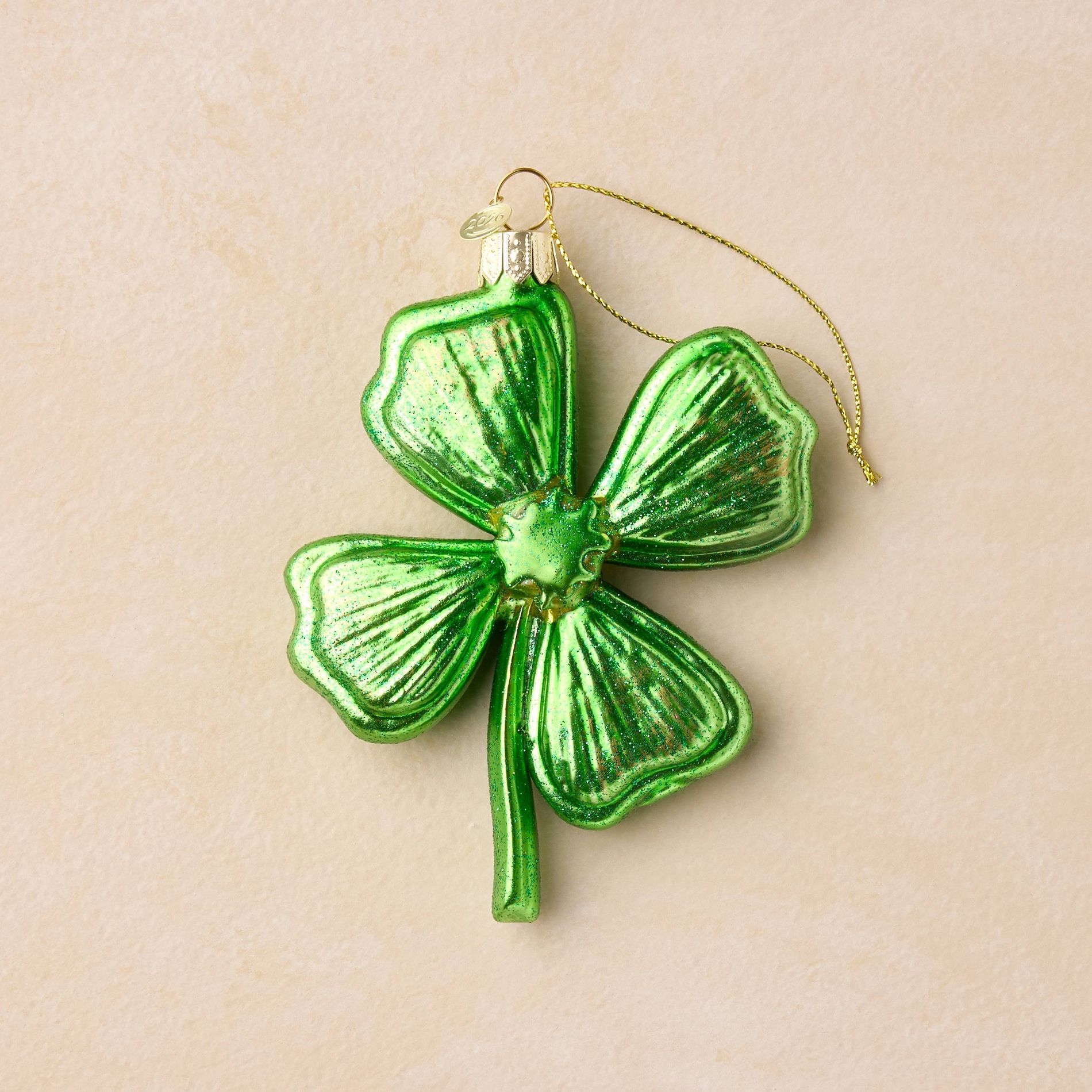 John Derian for Target Glass Clover Christmas Tree Ornament