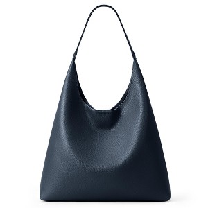 Generic Slouchy Hobo Bag Vegan Leather Suede Tote Bag Weekender Shoulder - 1 of 4
