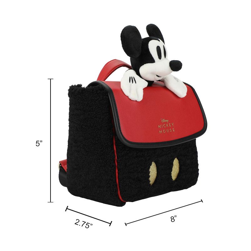 Disney Mickey Mouse Peek-A-Boo Convertible Mini Backpack, 5 of 7