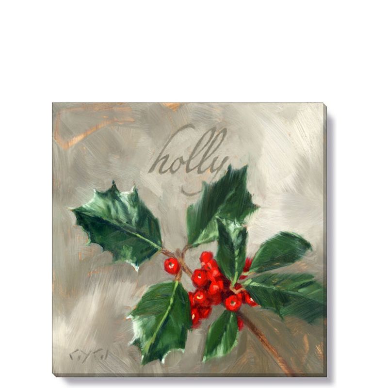 Sullivans Darren Gygi Holly Canvas, Museum Quality Giclee Print, Gallery Wrapped, Handcrafted in USA, 1 of 7