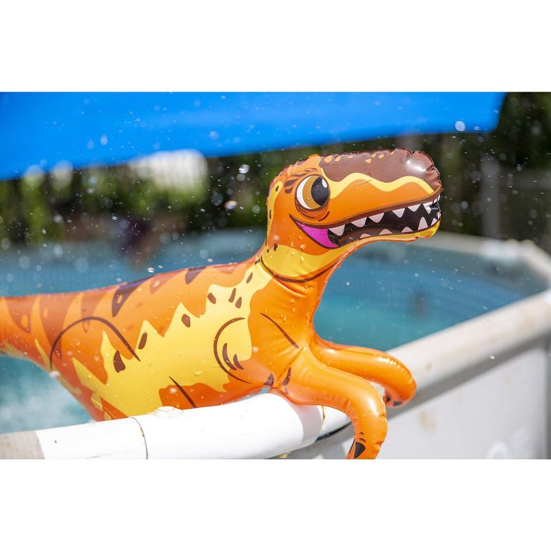 Dazmers Inflatable Dinosaur Toys Set with Pump - 5 Pieces, 2 of 4