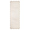 Washable Rugs for Living Room Scalloped Rug Modern Non Slip Non Shedding Carpet for Bedroom - 4 of 4