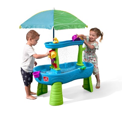little tikes water table with umbrella