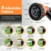 SKONYON Hose and Reel Set with 98' Hose and Resin Garden Hose Reel for 1/2" Hoses - 4 of 4