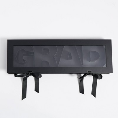 Cook With Color Fillable Word Food Storage Gift Box GRAD Black