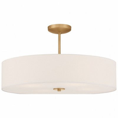 Access Lighting Mid Town 4 - Light Pendant in  Antique Brushed Brass