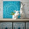 Sullivans Mediterranean Motif Wall Tiles Set of 4  12.5"H Blue - 3 of 4