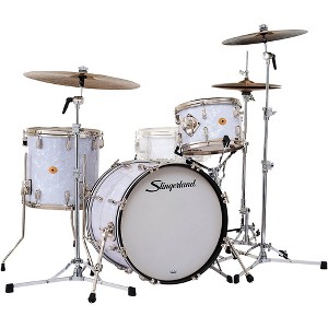 Slingerland Radio King 3-Piece Shell Pack With 20" Bass Drum White Marine Pearl - 1 of 4