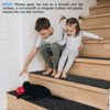 Unique Bargains Non-Slip Resistant Indoor Wooden Stair Treads Carpet Mat 8''x30'' - 3 of 3