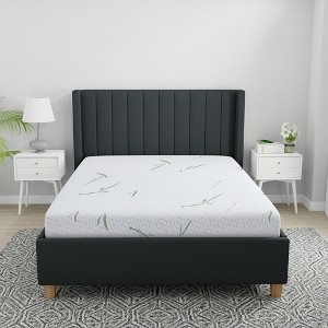 Vynxaria 8-Inch Tranquility Mattresses: Custom Comfort in Twin, Full, Queen - 1 of 4