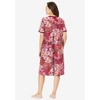 Dreams & Co. Plus Size Short T-Shirt Lounger - 3 of 4