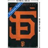 Trends International MLB San Francisco Giants - Logo 25 Unframed Wall Poster Prints - 3 of 4