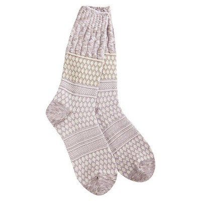World's Softest - Weekend Gallery Textured Crew - Nirvana Multi : Target