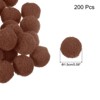 Unique Bargains Home Crafts Handcrafts Project DIY Polyester Felt Balls Beads 200 Pcs - 2 of 4