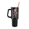 Silver Buffalo Chucky Wanna Play 40oz Stainless Steel Tumbler w Handle - 4 of 4