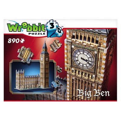 Wrebbit Big Ben 3D Puzzle 890pc