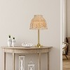 20" Quentin Bamboo Shade Table Lamp - River of Goods - 3 of 4