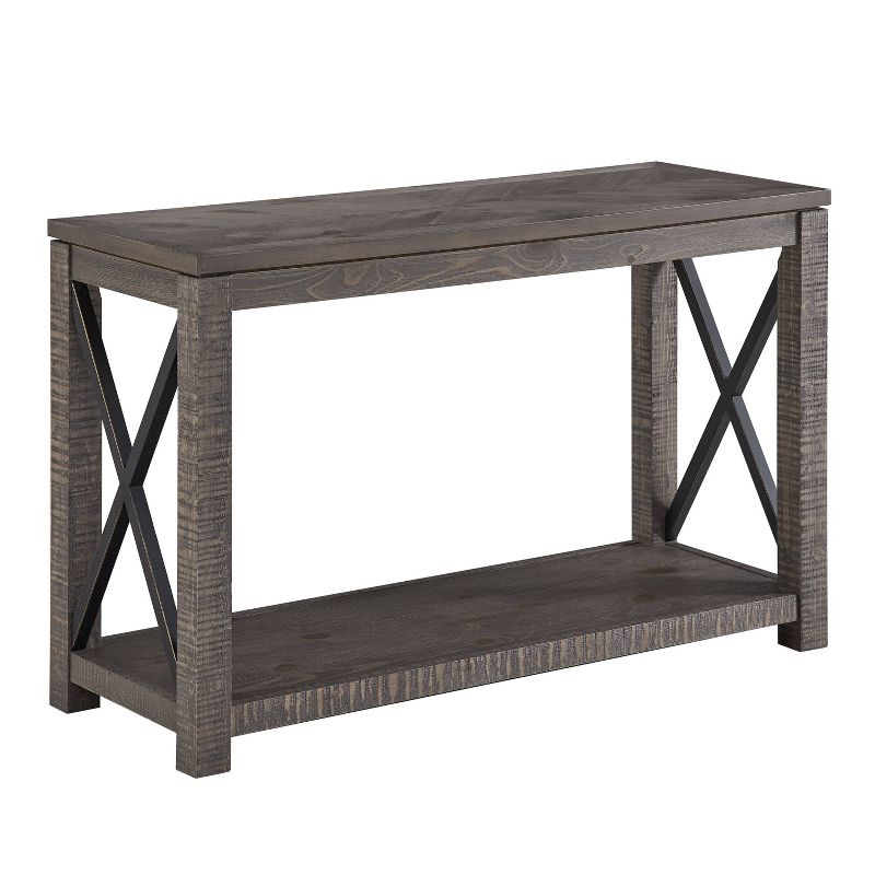 Dexter Sofa Table Distressed Gray - Steve Silver Co., 5 of 6