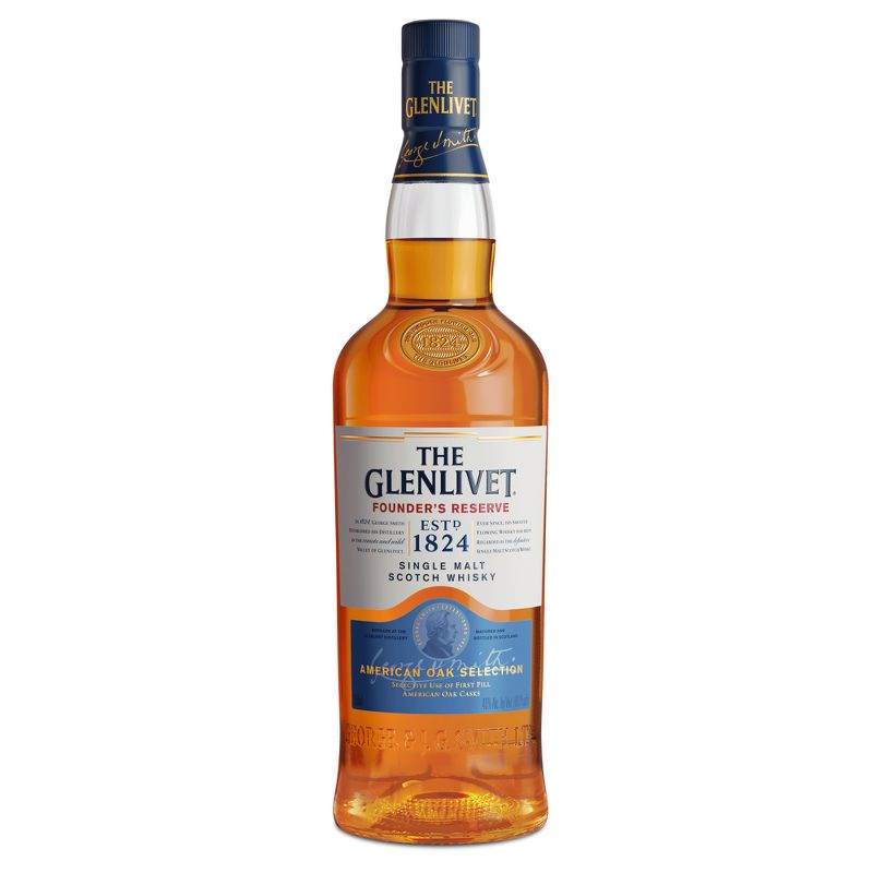 Glenlivet Founder&#39;s Reserve Scotch Whisky - 750ml Bottle, 1 of 8