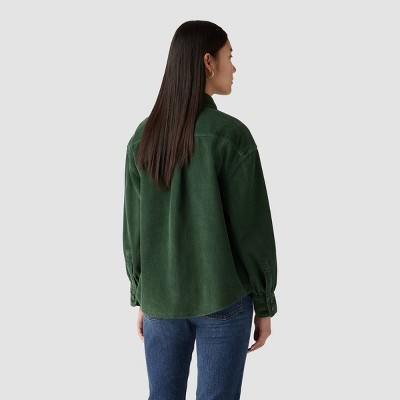 Levi's Women's Long Sleeve Orion Corduroy Button-Down Shirt | eBay