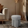 Meridian Furniture,Larson Polyester Fabric Ottoman/Stool - 2 of 4