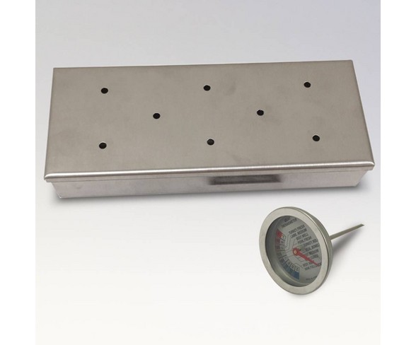 BBQ Smoking Set - Silver - World Famous Smokehouse