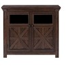 NicBex Modern Storage Buffet Cabinet Kitchen Coffee Bar Cabinet with Barn Door, and Adjustable Storage Shelf for Kitchen, Dining Room - 3 of 4