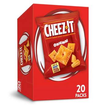 Cheez-It Original Baked Snack Crackers - 1oz - 20ct