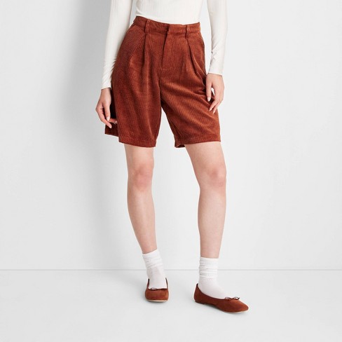 Trouser shorts hot sale womens