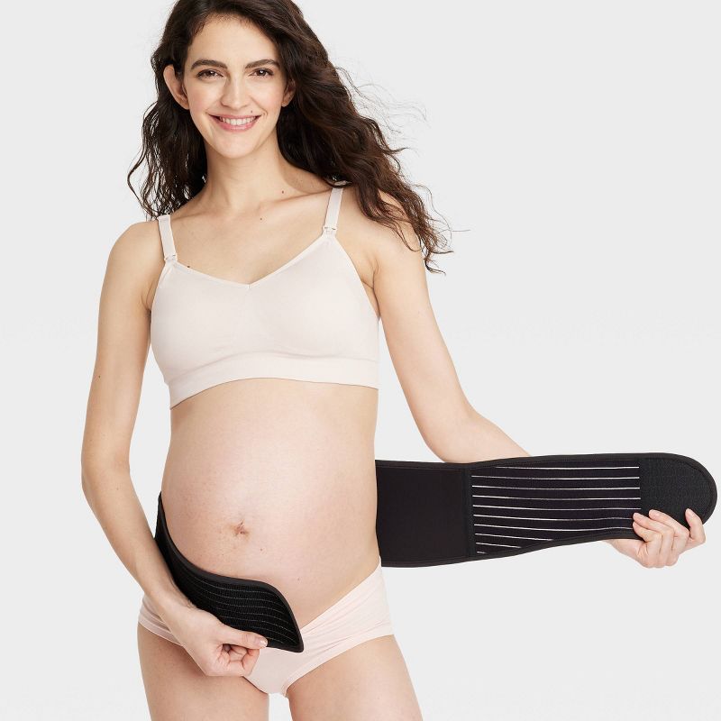 Maternity Support Belt - Isabel Maternity by Ingrid & Isabel™ Black, 4 of 5