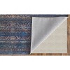 Voss Transitional Geometric Blue/Purple/Brown Area Rug - 4 of 4