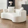 Hrinhom 79.1"W Sleeper Sofa,Modern Sponge Compression Couch,No Assembly - 2 of 4
