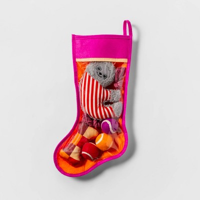 Dog Toy Stocking - Red - XS/S - 6pk - Boots & Barkley™