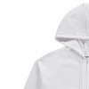 Ladies Mickey Mouse Fashion Hoodie - Disney Mickey and Minnie Mouse Classic Zip Up Hoodie Sweatshirt (White, Large) - 3 of 4