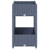 vidaXL Raised Bed 31.5"x15.7"x28" Polypropylene - 4 of 4