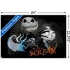 Trends International The Nightmare Before Christmas - Distorted Scream Unframed Wall Poster Prints - 3 of 4
