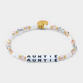 Little Words Project Auntie Beaded Bracelet